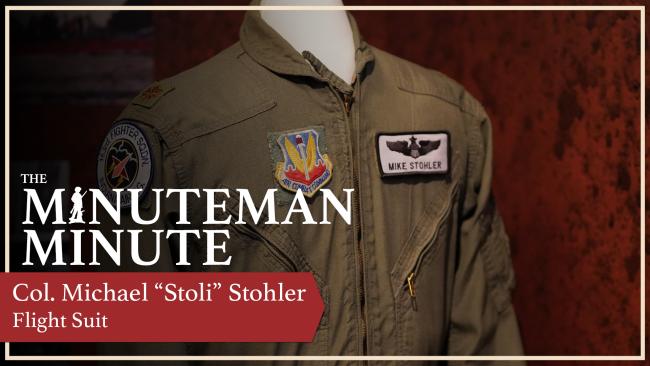 Col. Michael "Stoli" Stohler Flight Suit
