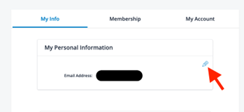 MemberSuite Edit Info