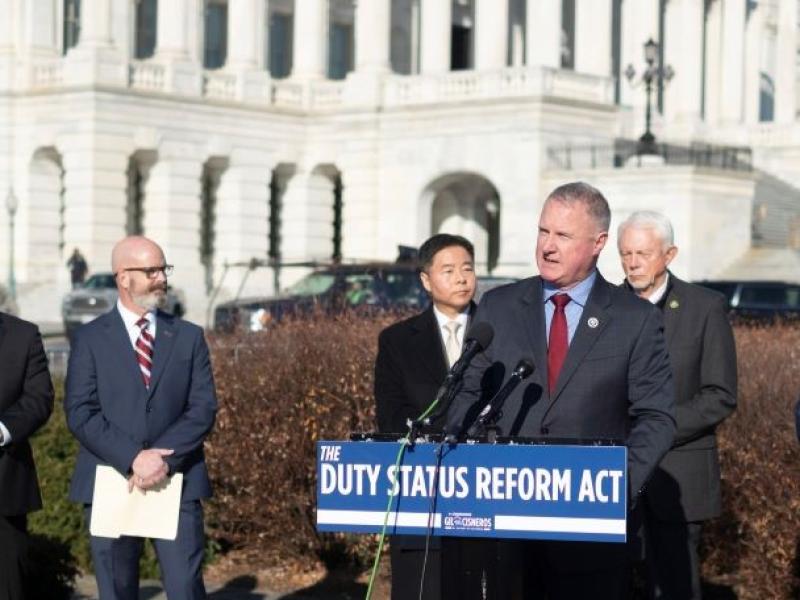 Bipartisan Duty Status Reform Act Introduced 
