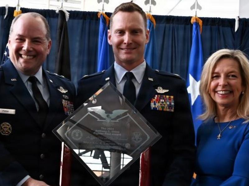 Guard Pilot Receives Prestigious Shine Award