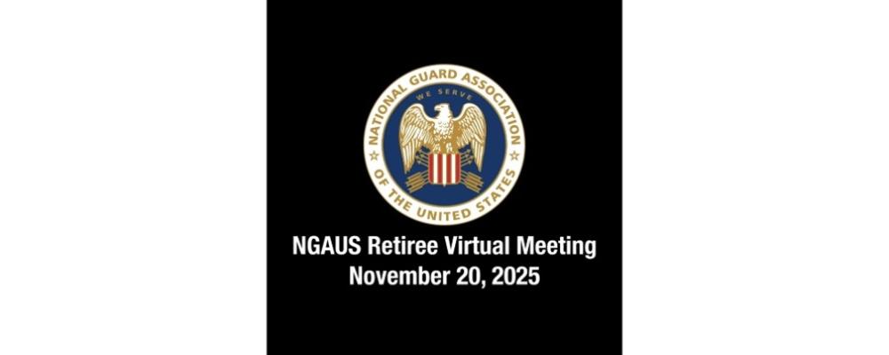 National Guard Retired and Separated Virtual Meeting