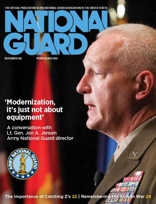 National Guard Magazine November Cover
