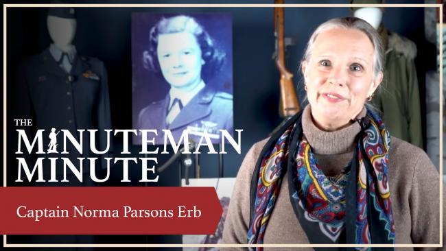 Minuteman Minute - Captain Norma Parsons-Erb 