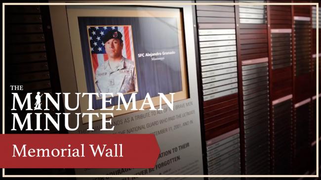 Minuteman Minute - Memorial Wall