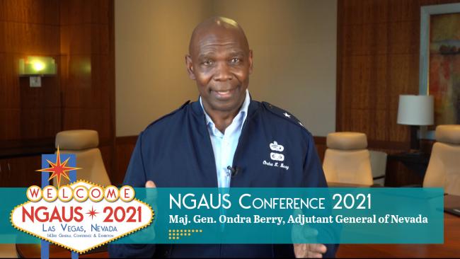General Berry Welcomes NGAUS to Vegas for Guard Con 2021!