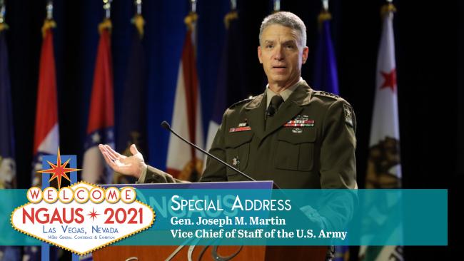 Special Address - Gen. Joseph M. Martin