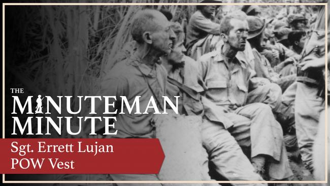 Minuteman Minute_Sgt Errett Lujan POW Vest