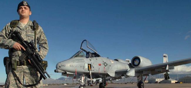Air Force Soldier with A-10