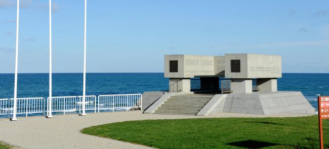 D-Day memorial Omaha Beach