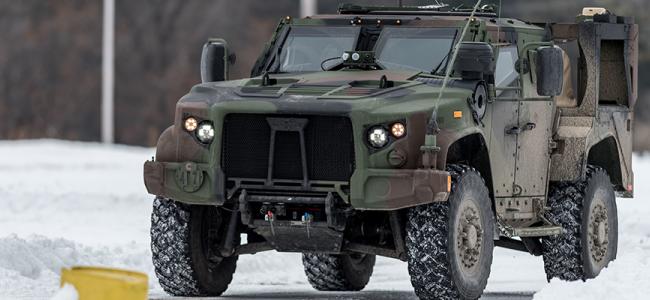 JLTV Winter Shot