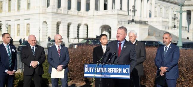 Bipartisan Duty Status Reform Act Introduced 
